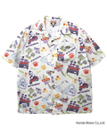 PANDIESTA(パンディエスタ) |SB Honda Pandiesta シティとモトコンポとパンダと アロハシャツ(585510 MENS/WOMENS)