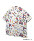 PANDIESTA(パンディエスタ) |SB Honda Pandiesta シティとモトコンポとパンダと アロハシャツ(585510 MENS/WOMENS)