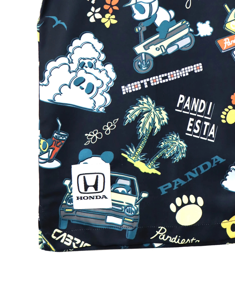 PANDIESTA(パンディエスタ) |SB Honda Pandiesta シティとモトコンポとパンダと アロハシャツ(585510 MENS/WOMENS)