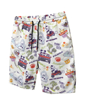 PANDIESTA(パンディエスタ) |SB Honda Pandiesta シティとモトコンポとパンダと アロハ ショートパンツ(585511 MENS/WOMENS)