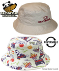 PANDIESTA(パンディエスタ) |SB Honda Pandiesta シティとモトコンポとパンダと アロハ バケットハット リバーシブル(585512 MENS/WOMENS)