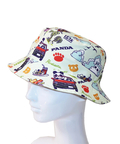 PANDIESTA(パンディエスタ) |SB Honda Pandiesta シティとモトコンポとパンダと アロハ バケットハット リバーシブル(585512 MENS/WOMENS)