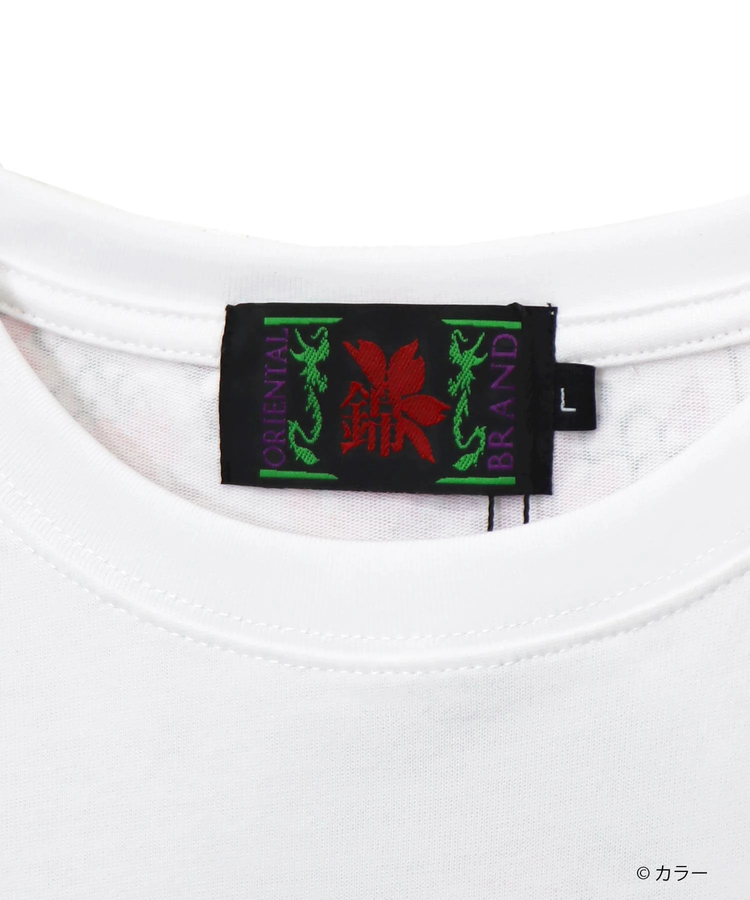 SB 錦 EVANGELION しだれ桜吹雪 と2号機 S/S Tee(585351 MENS
