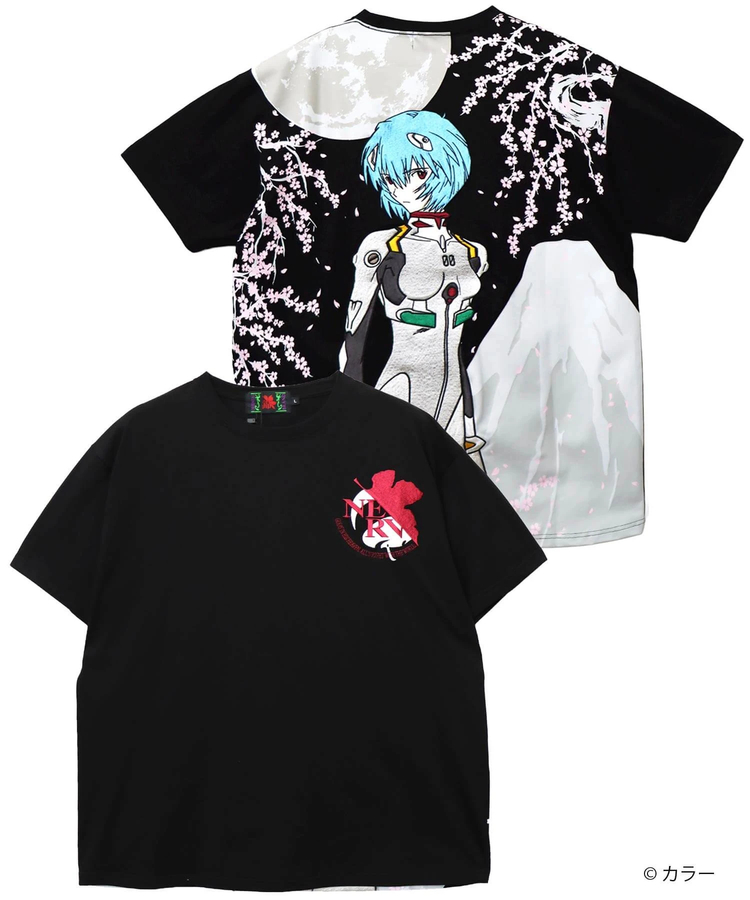 特選クラス☆　サンふじ　ホワイトキャップ入り５kg SB 錦 EVANGELION 月下富士桜 と綾波 S/S Tee(585352 MENS