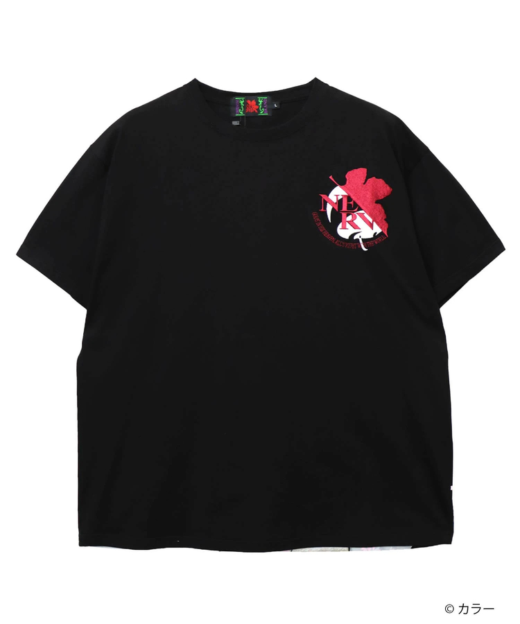 モゴモゴからはる SB 錦 EVANGELION 月下富士桜 と綾波 S/S Tee(585352 MENS