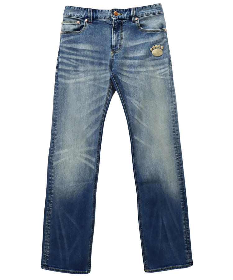 PANDIESTA(パンディエスタ) |SB 熊猫謹製 スリムストレート ストレッチ デニム パンツ(595650 MENS）