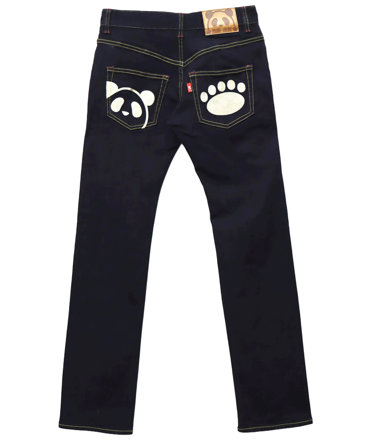 PANDIESTA(パンディエスタ) |SB 熊猫謹製 スリムストレート ストレッチ デニム パンツ(595650 MENS）