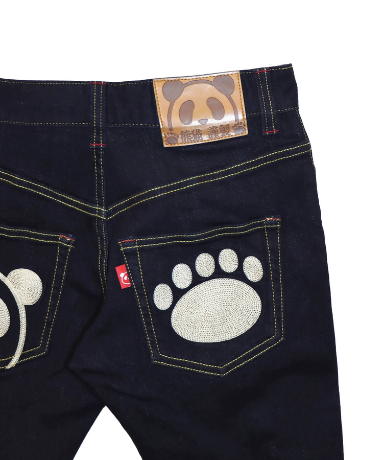 PANDIESTA(パンディエスタ) |SB 熊猫謹製 スリムストレート ストレッチ デニム パンツ(595650 MENS）