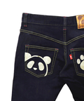 PANDIESTA(パンディエスタ) |SB 熊猫謹製 スリムストレート ストレッチ デニム パンツ(595650 MENS）