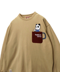 PANDIESTA(パンディエスタ) |SB PANDIESTA 大熊猫喫茶店 ロングスリーブ Tシャツ(595208 MENS)