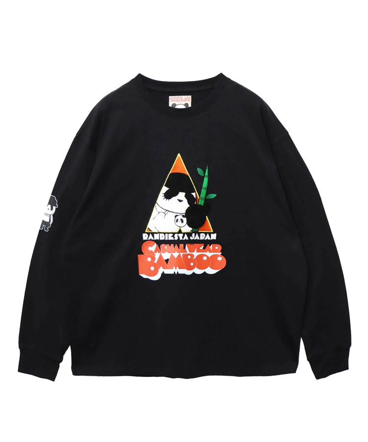 PANDIESTA(パンディエスタ) |SB PANDIESTA バンブー パンダ ボーイズ  ロングスリーブ Tシャツ(595963 MENS)