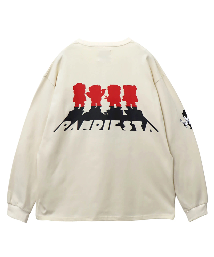 PANDIESTA(パンディエスタ) |SB PANDIESTA バンブー パンダ ボーイズ  ロングスリーブ Tシャツ(595963 MENS)