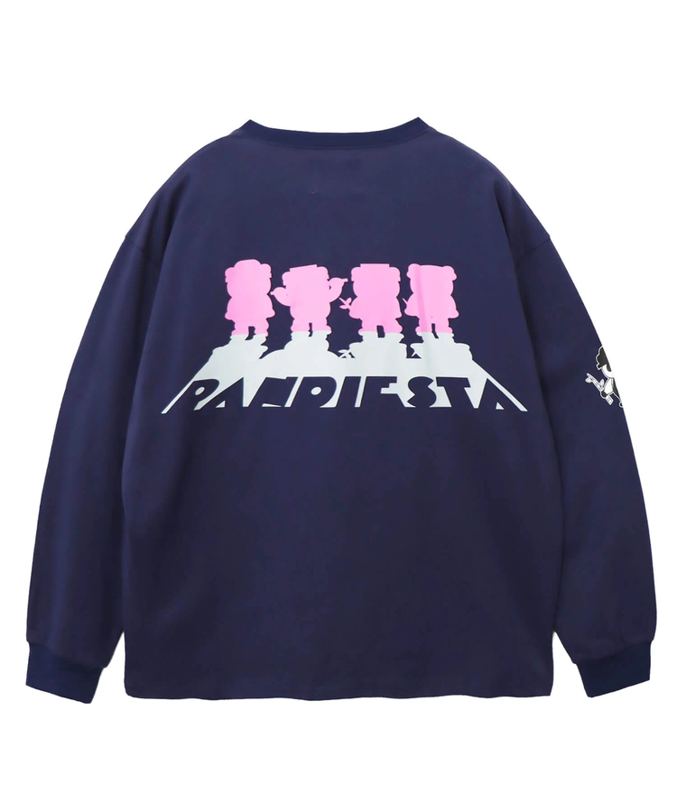 PANDIESTA(パンディエスタ) |SB PANDIESTA バンブー パンダ ボーイズ  ロングスリーブ Tシャツ(595963 MENS)