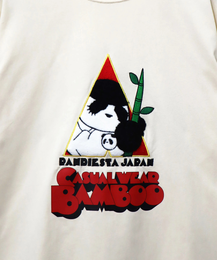 PANDIESTA(パンディエスタ) |SB PANDIESTA バンブー パンダ ボーイズ  ロングスリーブ Tシャツ(595963 MENS)