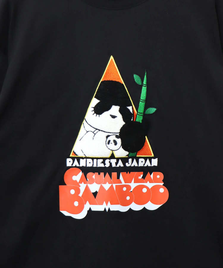 PANDIESTA(パンディエスタ) |SB PANDIESTA バンブー パンダ ボーイズ  ロングスリーブ Tシャツ(595963 MENS)