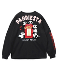 PANDIESTA(パンディエスタ) |SB PANDIESTA おまもりぱんだ ロングスリーブ Tシャツ(595964 MENS)