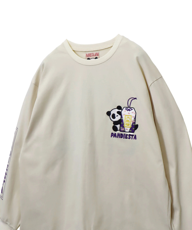 PANDIESTA(パンディエスタ) |SB PANDIESTA おまもりぱんだ ロングスリーブ Tシャツ(595964 MENS)