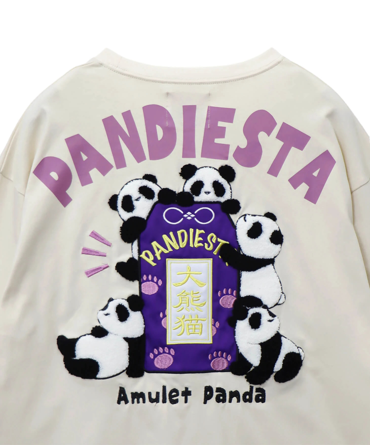 PANDIESTA(パンディエスタ) |SB PANDIESTA おまもりぱんだ ロングスリーブ Tシャツ(595964 MENS)