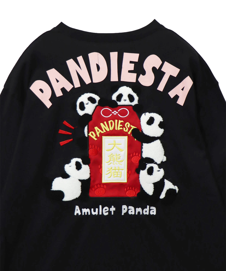 PANDIESTA(パンディエスタ) |SB PANDIESTA おまもりぱんだ ロングスリーブ Tシャツ(595964 MENS)