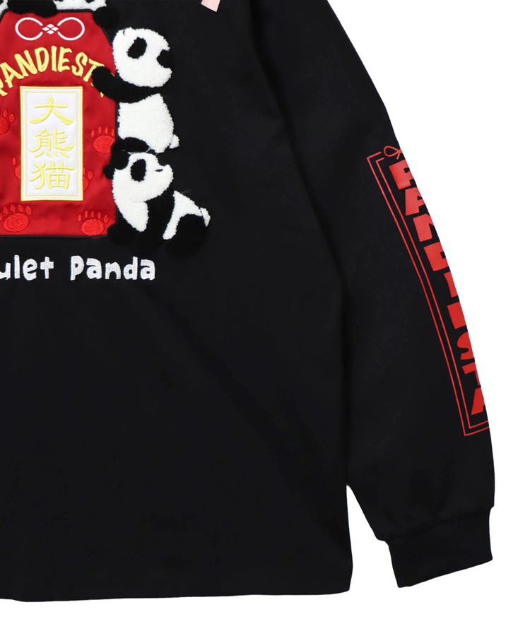 PANDIESTA(パンディエスタ) |SB PANDIESTA おまもりぱんだ ロングスリーブ Tシャツ(595964 MENS)