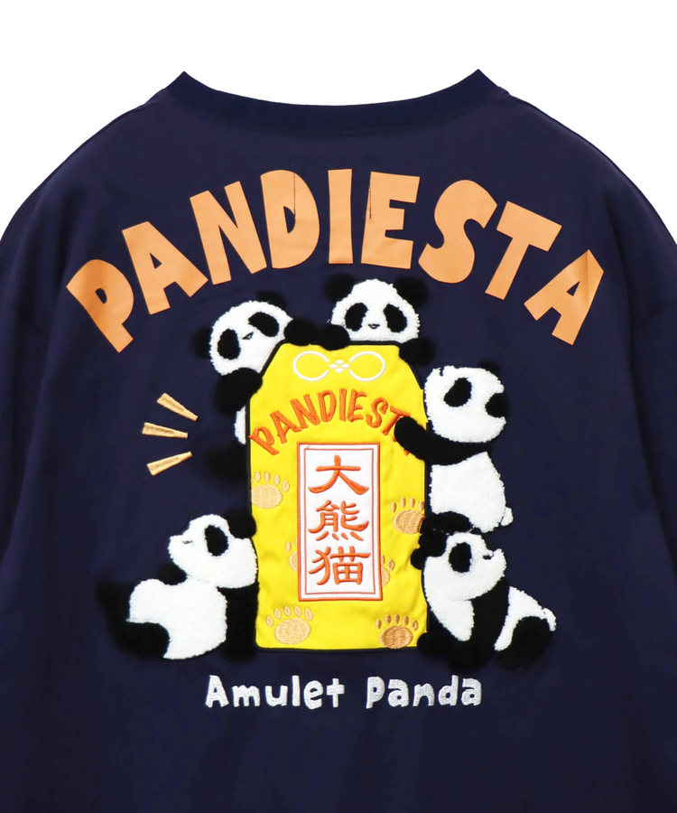 PANDIESTA(パンディエスタ) |SB PANDIESTA おまもりぱんだ ロングスリーブ Tシャツ(595964 MENS)