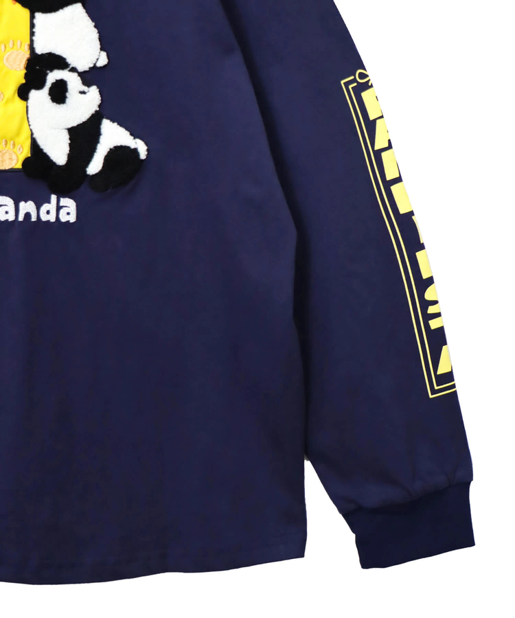 PANDIESTA(パンディエスタ) |SB PANDIESTA おまもりぱんだ ロングスリーブ Tシャツ(595964 MENS)