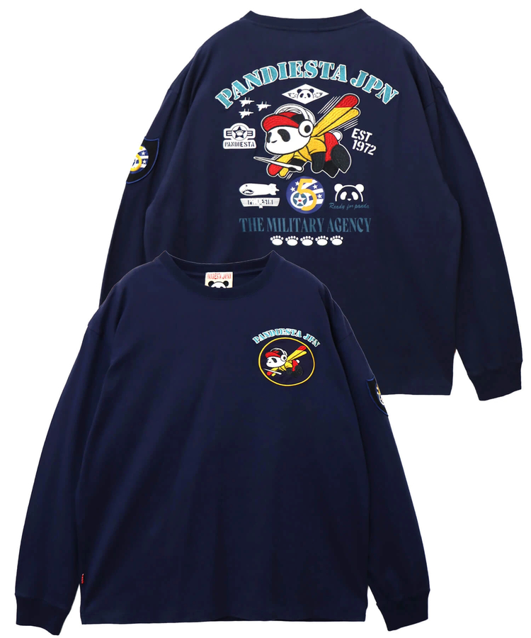 PANDIESTA(パンディエスタ) |SB PANDIESTA MOSQUITO PANDA ロングスリーブ Tシャツ(595853 MENS)