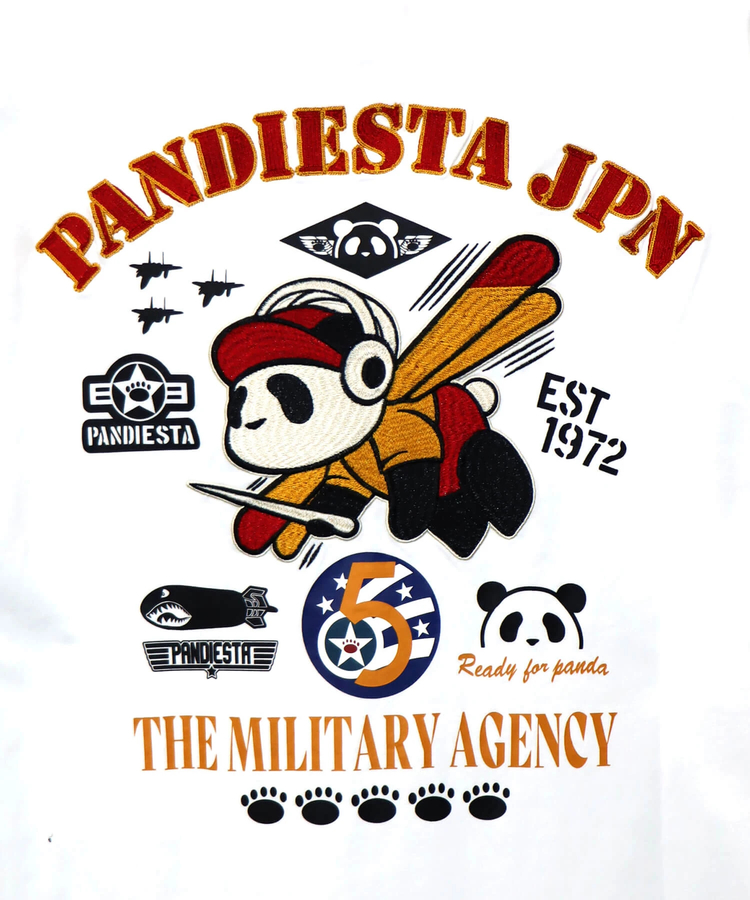 PANDIESTA(パンディエスタ) |SB PANDIESTA MOSQUITO PANDA ロングスリーブ Tシャツ(595853 MENS)