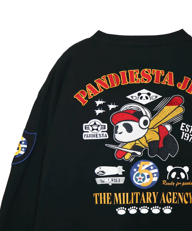 PANDIESTA(パンディエスタ) |SB PANDIESTA MOSQUITO PANDA ロングスリーブ Tシャツ(595853 MENS)