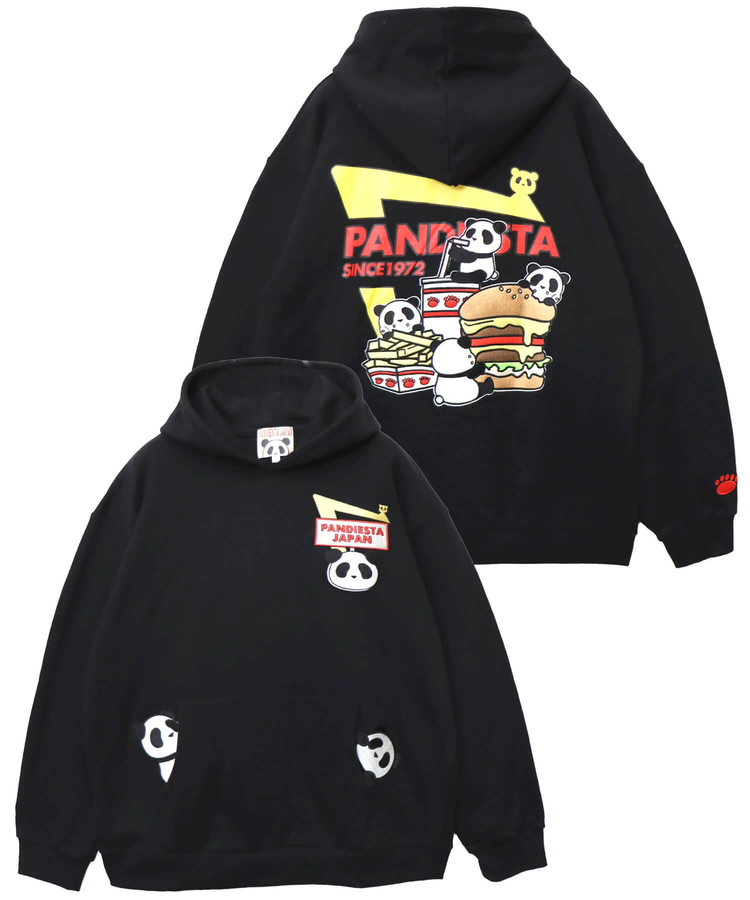 PANDIESTA(パンディエスタ) |SB PANDIESTA ハンバーガーコンボ パンダ プル パーカー(595561 MENS)