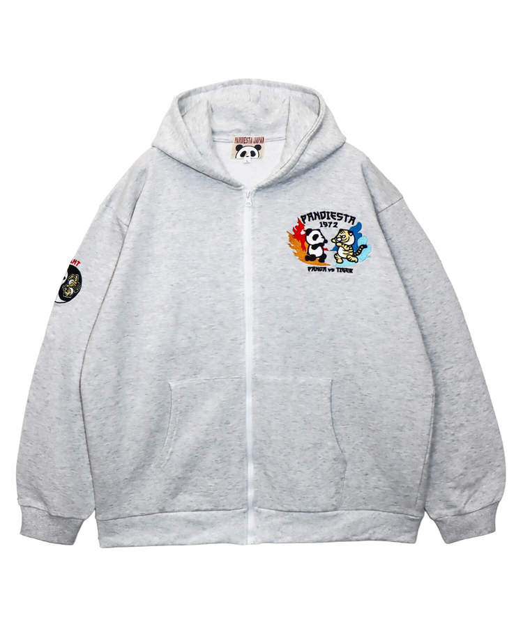 PANDIESTA(パンディエスタ) |SB PANDIESTA タイガー＆ドラゴン パンダ フルジップ パーカー(595562 MENS)