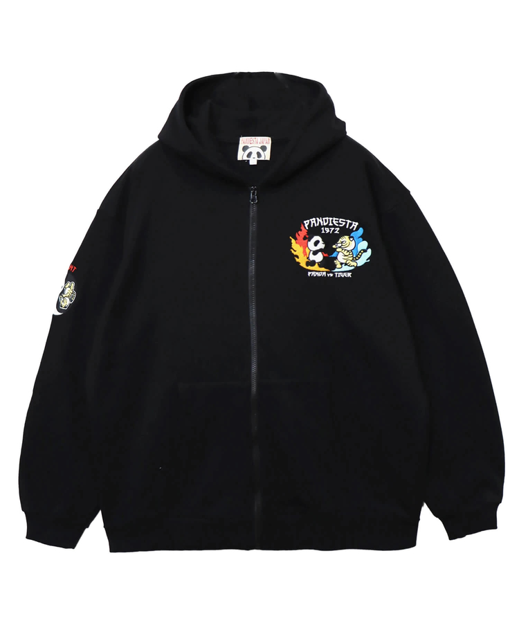 PANDIESTA(パンディエスタ) |SB PANDIESTA タイガー＆ドラゴン パンダ フルジップ パーカー(595562 MENS)