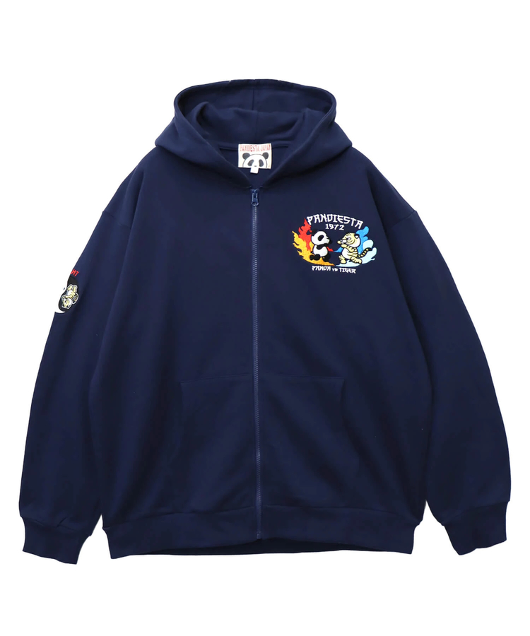 PANDIESTA(パンディエスタ) |SB PANDIESTA タイガー＆ドラゴン パンダ フルジップ パーカー(595562 MENS)