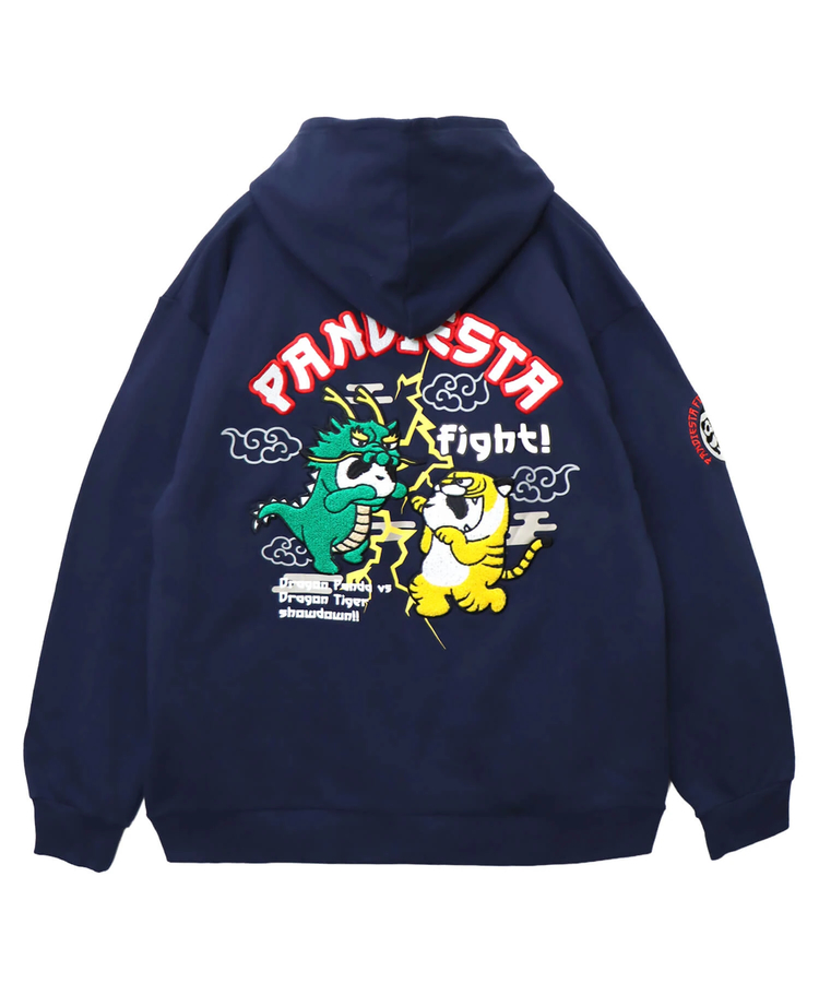 PANDIESTA(パンディエスタ) |SB PANDIESTA タイガー＆ドラゴン パンダ フルジップ パーカー(595562 MENS)