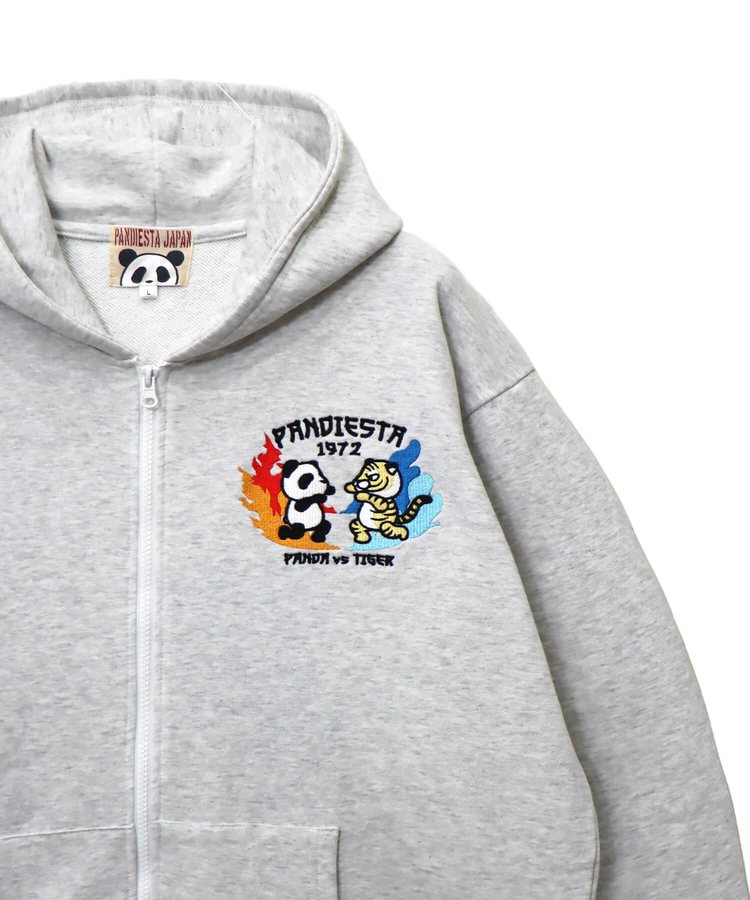 PANDIESTA(パンディエスタ) |SB PANDIESTA タイガー＆ドラゴン パンダ フルジップ パーカー(595562 MENS)