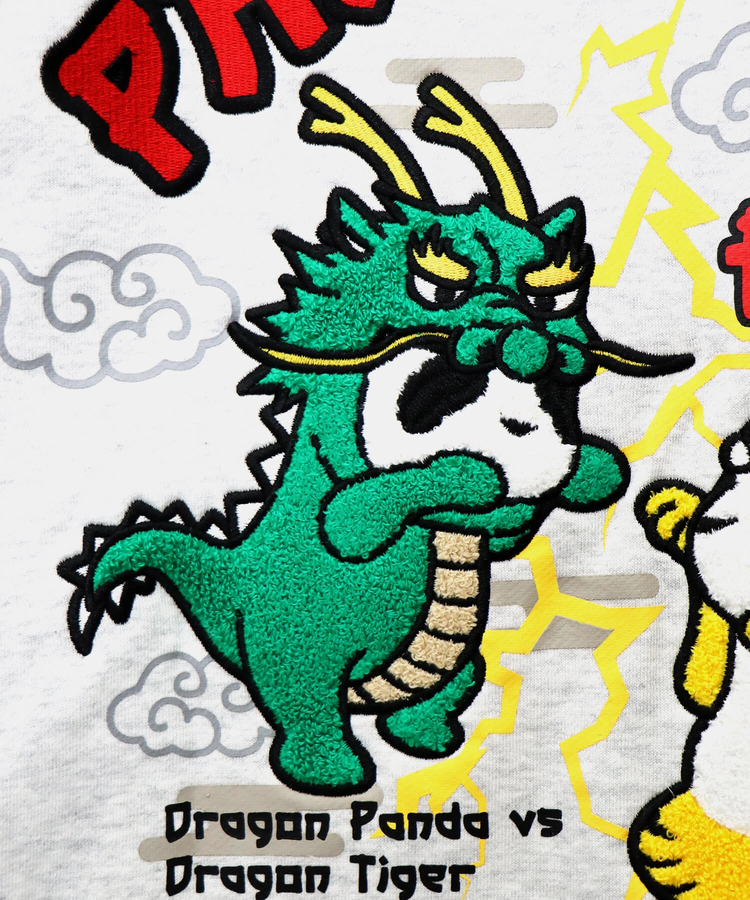 PANDIESTA(パンディエスタ) |SB PANDIESTA タイガー＆ドラゴン パンダ フルジップ パーカー(595562 MENS)