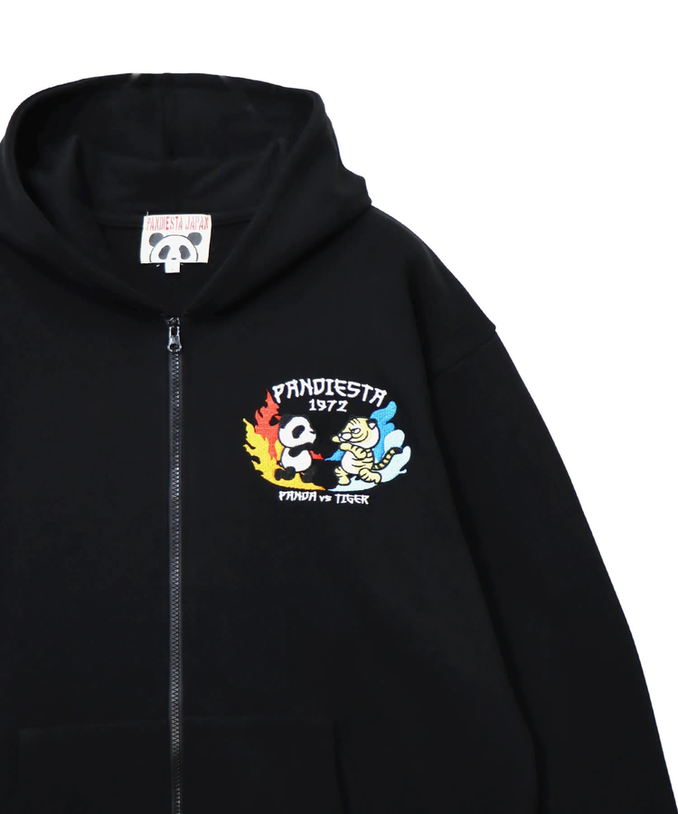PANDIESTA(パンディエスタ) |SB PANDIESTA タイガー＆ドラゴン パンダ フルジップ パーカー(595562 MENS)