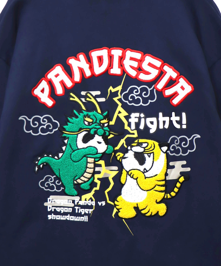 PANDIESTA(パンディエスタ) |SB PANDIESTA タイガー＆ドラゴン パンダ フルジップ パーカー(595562 MENS)