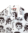 PANDIESTA(パンディエスタ) |SB PANDIESTA ROCK STAR PANDA 総柄 オープンシャツ(595320 MENS)