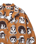 PANDIESTA(パンディエスタ) |SB PANDIESTA ROCK STAR PANDA 総柄 オープンシャツ(595320 MENS)