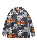 PANDIESTA(パンディエスタ) |SB PANDIESTA BEER＆CARS PANDA 総柄 オープンシャツ(595321 MENS)