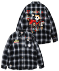 PANDIESTA(パンディエスタ) |SB PANDIESTA FARMERS PANDA オンブレ チェック フランネルシャツ(595204 MENS)