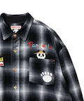 PANDIESTA(パンディエスタ) |SB PANDIESTA FARMERS PANDA オンブレ チェック フランネルシャツ(595204 MENS)