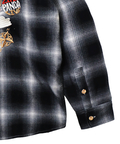 PANDIESTA(パンディエスタ) |SB PANDIESTA FARMERS PANDA オンブレ チェック フランネルシャツ(595204 MENS)