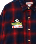 PANDIESTA(パンディエスタ) |SB PANDIESTA FARMERS PANDA オンブレ チェック フランネルシャツ(595204 MENS)