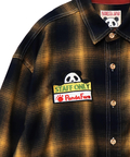 PANDIESTA(パンディエスタ) |SB PANDIESTA FARMERS PANDA オンブレ チェック フランネルシャツ(595204 MENS)
