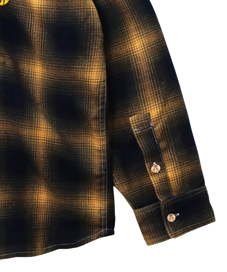 PANDIESTA(パンディエスタ) |SB PANDIESTA FARMERS PANDA オンブレ チェック フランネルシャツ(595204 MENS)