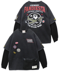 PANDIESTA(パンディエスタ) |SB PANDIESTA サコッシュ ミリタリー フェイクレイヤード Tシャツ セットアップ可能(595953 MENS/WOMENS)