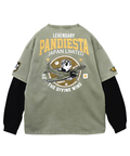 PANDIESTA(パンディエスタ) |SB PANDIESTA サコッシュ ミリタリー フェイクレイヤード Tシャツ セットアップ可能(595953 MENS/WOMENS)