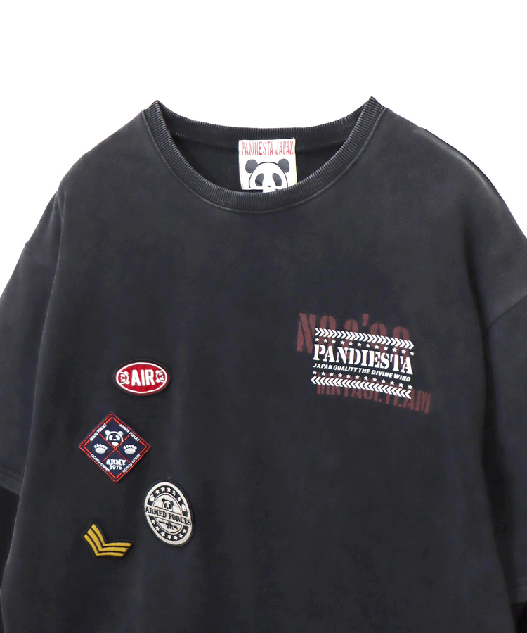 PANDIESTA(パンディエスタ) |SB PANDIESTA サコッシュ ミリタリー フェイクレイヤード Tシャツ セットアップ可能(595953 MENS/WOMENS)